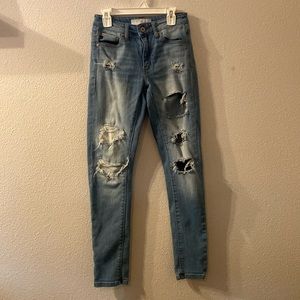 KanCan Estilo skinny distressed jeans size 0/23